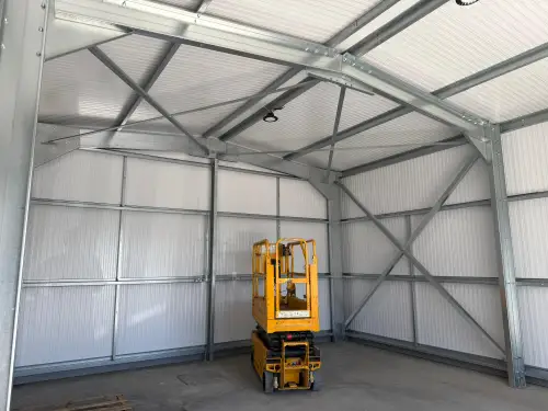 Click Here To Enlarge This Photo Of Complete Steel Building Package