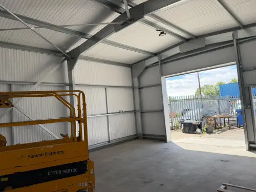 Click Here To Enlarge This Photo Of Complete Steel Building Package