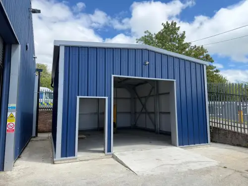 Click Here To Enlarge This Photo Of Complete Steel Building Package