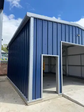 Click Here To Enlarge This Photo Of Complete Steel Building Package