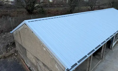 Photo of Asbestos Strip & Re Sheet to Kingspan Composite Roofing System