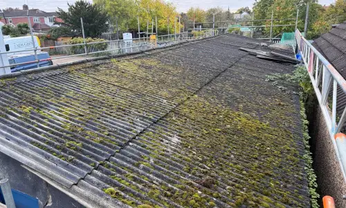 Photo of 100mm Kingspan Composite Roof Installation