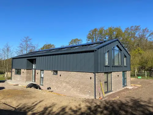 Click Here To Enlarge This Photo Of Kingspan KingZip Standing Seam Cladding System