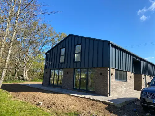 Click Here To Enlarge This Photo Of Kingspan KingZip Standing Seam Cladding System