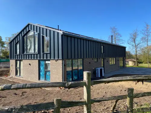 Click Here To Enlarge This Photo Of Kingspan KingZip Standing Seam Cladding System