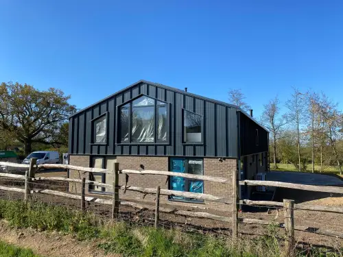 Click Here To Enlarge This Photo Of Kingspan KingZip Standing Seam Cladding System