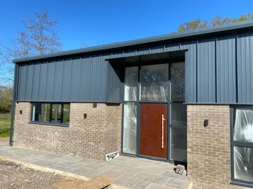 Click Here To Enlarge This Photo Of Kingspan KingZip Standing Seam Cladding System