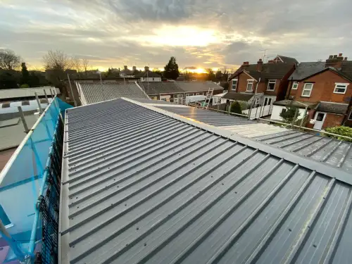 Click Here To Enlarge This Photo Of 100mm Kingspan Composite Roof System