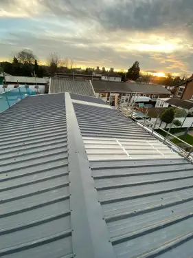 Click Here To Enlarge This Photo Of 100mm Kingspan Composite Roof System