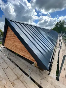 Click Here To Enlarge This Photo Of Kingspan 100mm Composite Cladding System
