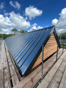 Click Here To Enlarge This Photo Of Kingspan 100mm Composite Cladding System