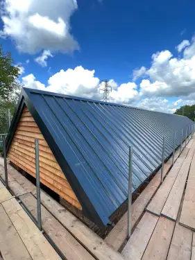 Click Here To Enlarge This Photo Of Kingspan 100mm Composite Cladding System